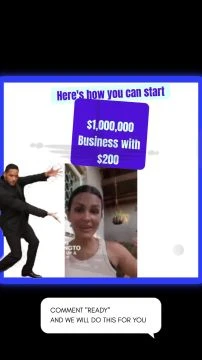 Here's how you can start $1,000,000 Business with $200